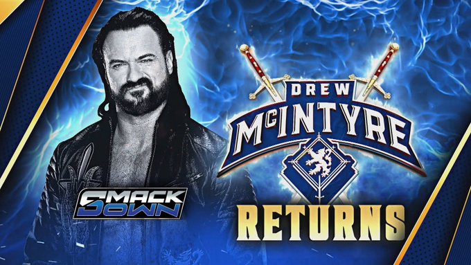 Drew McIntyre returns to SmackDown