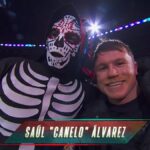 Canelo Álvarez Makes Surprise Appearance At AAA Guerra de Titanes