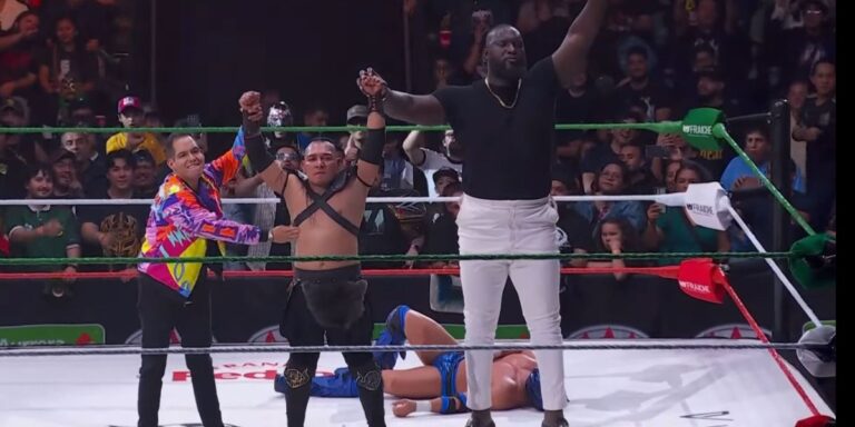 Omos Returns At AAA Guerra De Titanes, Sides With El Hijo Del Vikingo And Dorian Roldán