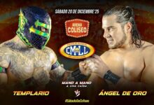 CMLL Sábado De Coliseo Results (12/20/2025): Templario vs. Ángel de Oro, Fuerza Poblana vs. Ola Negra, Titán, More