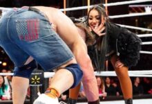 Roxanne Perez and John Cena at Survivor Series 2025