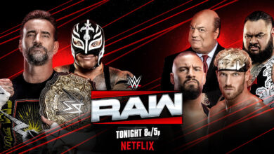WWE Raw On Netflix Results (12/22/2025): CM Punk & Rey Mysterio vs. The Vision, Rhea Ripley vs. Asuka, GUNTHER, Je'Von Evans, More
