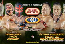 CMLL Domingo Familiar Results (12/21/2025): Titán, Esfinge & Templario vs. Guerreros Laguneros, Bárbaro Cavernario vs. Blue Panther, More