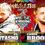 El Phantasmo vs. Chris Brookes For NJPW World TV Title Made Official For Wrestle Kingdom 20