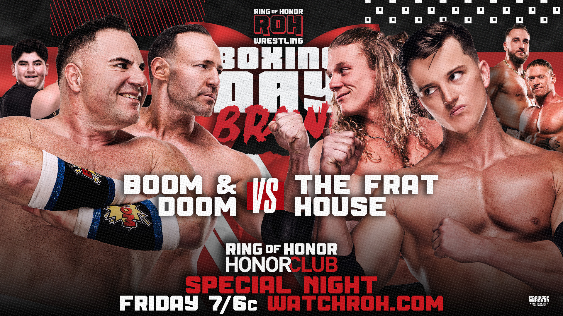 big boom aj roh boxing day brawl