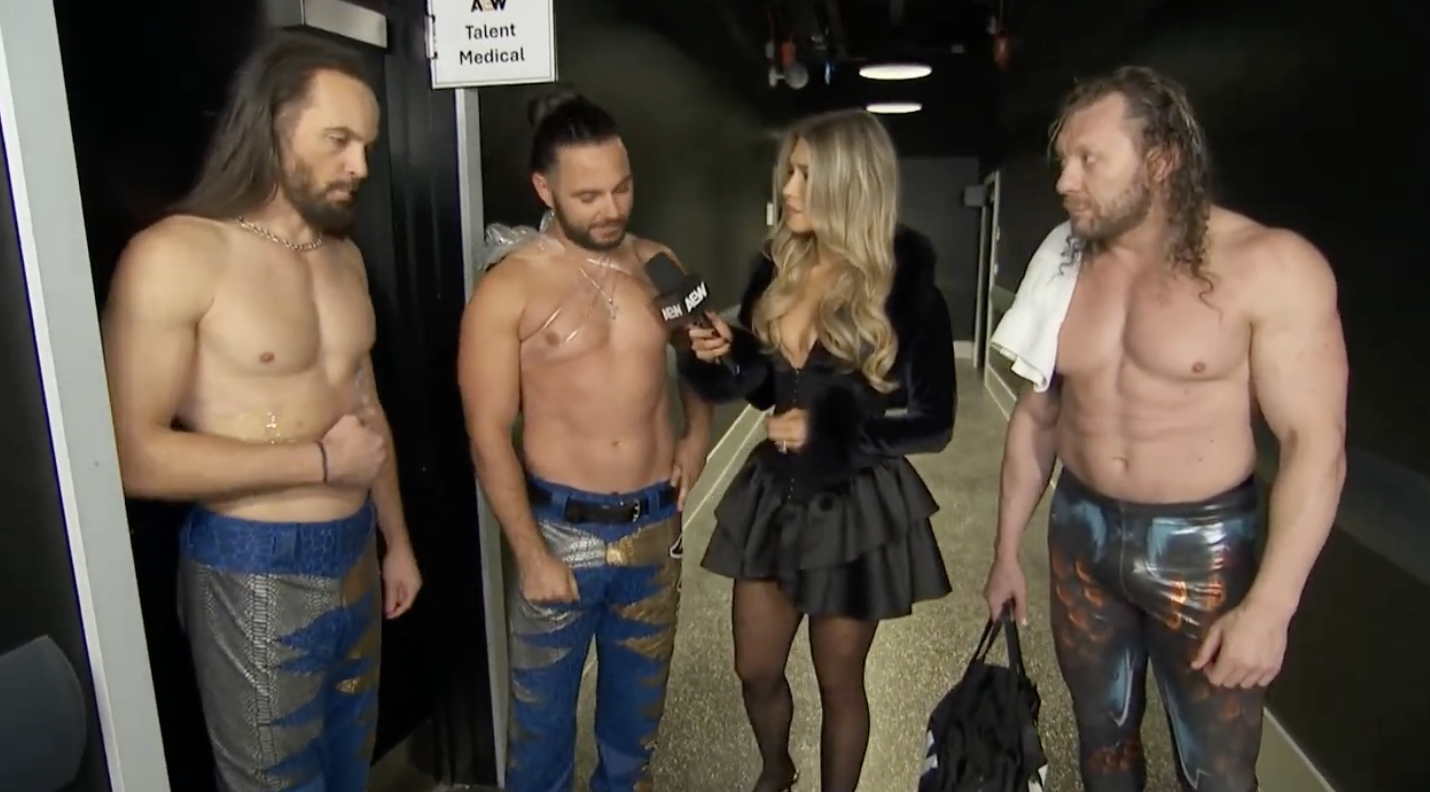 young bucks kenny omega