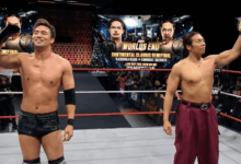 kazuchika okada konosuke takeshita aew continental classic