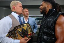 Trick Williams and Cody Rhodes on the 12/26 SmackDown