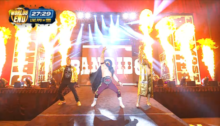 Máscara Dorada & Bandido Def. Mark Davis & Rocky Romero On AEW Worlds End Zero Hour