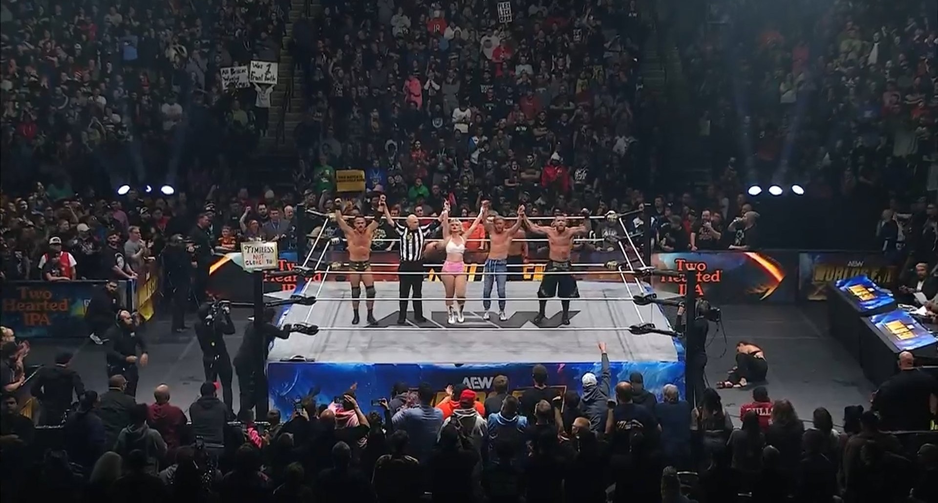 the conglomeration, mark briscoe, orange cassidy, timeless toni storm, roderick strong, rick knox