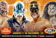 CMLL Sábado De Coliseo Results (12/27/2025): Atlantis Jr. & Titán vs. Soberano Jr. & Bárbaro Cavernario, Xelhua vs. Yutani, More