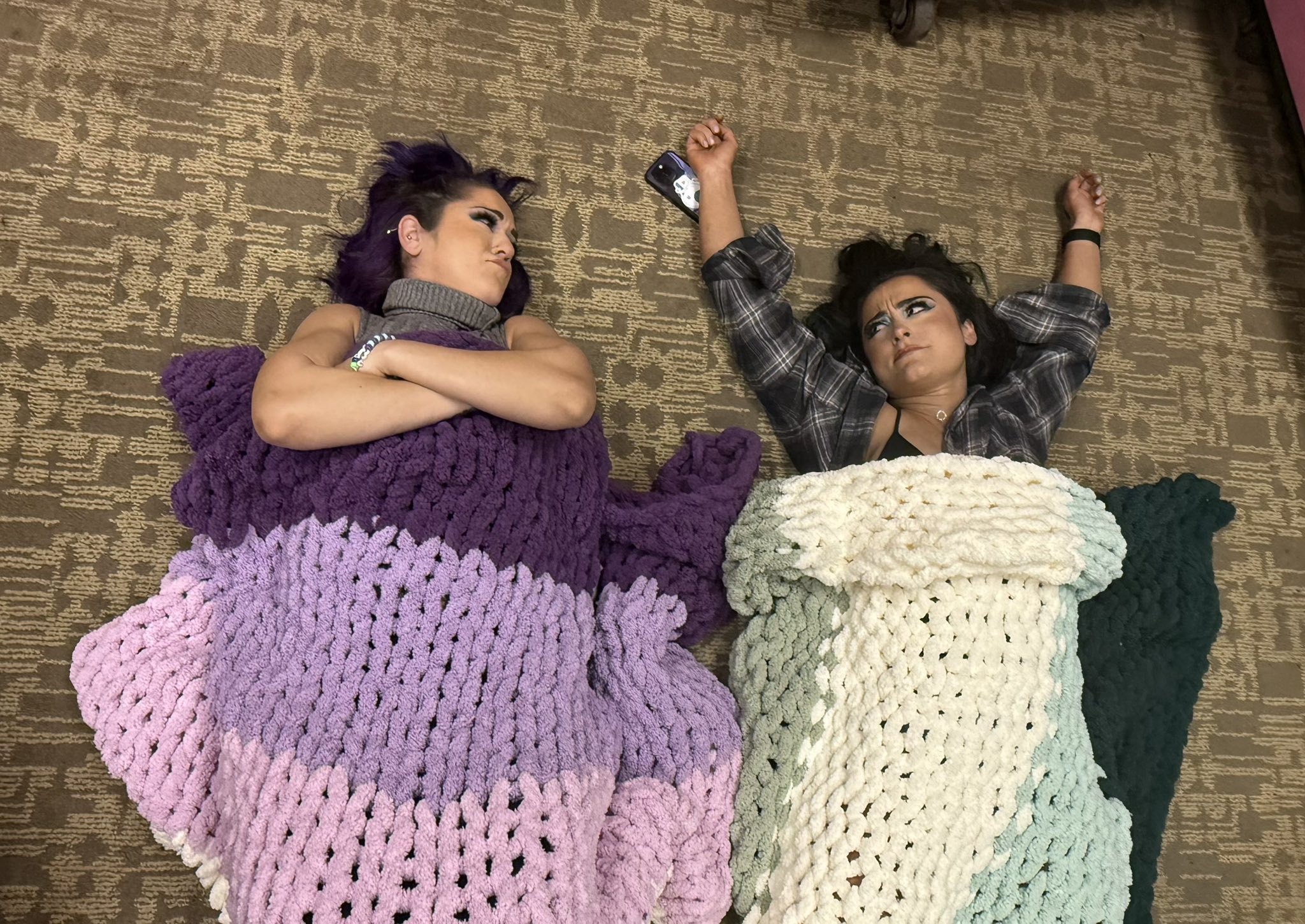 Bayley And Lyra Valkyria Poke Fun At Old Rumors With “Pouting” Locker Room Photo After WWE Raw