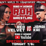 Red Velvet vs. Janai Kai In Proving Ground Match, Death Riders, Satnam Singh, More Set For 12/30 ROH Episode