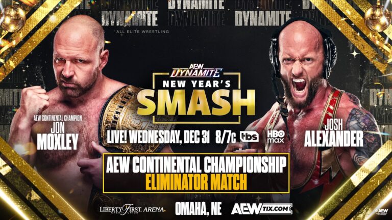 Jon Moxley vs. Josh Alexander In AEW Continental Title Eliminator Added To Dynamite: New Year’s Smash