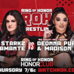 Lineup Announced For First ROH On HonorClub Episode Of 2026