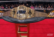 triple b aew world title, triple b aew world championship, big burberry belt