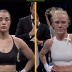 Holly Holm vs. Stephanie Han Boxing Fight Stopped Due To Cut on Han’s Forehead
