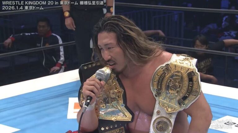 Yota Tsuji Captures IWGP World Heavyweight Title, Jake Lee Ambushes Tsuji Post-Match At NJPW Wrestle Kingdom 20