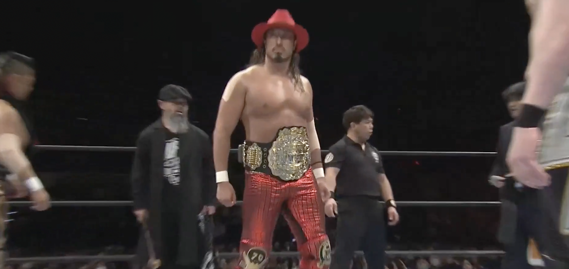Yota Tsuji Restores IWGP Heavyweight Championship