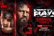 WWE Raw x Stranger Things Results (1/5/2025): CM Punk vs. Bron Breakker, Kabuki Warriors vs. Rhiyo, More