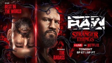 WWE Raw x Stranger Things Results (1/5/2025): CM Punk vs. Bron Breakker, Kabuki Warriors vs. Rhiyo, More