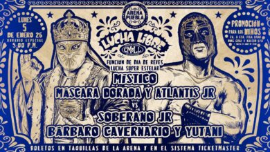 CMLL Lunes Clásico Results (1/5/2026): Atlantis Jr. & Sky Team Team Up, World Class Wrecking Crew, Herederos, More