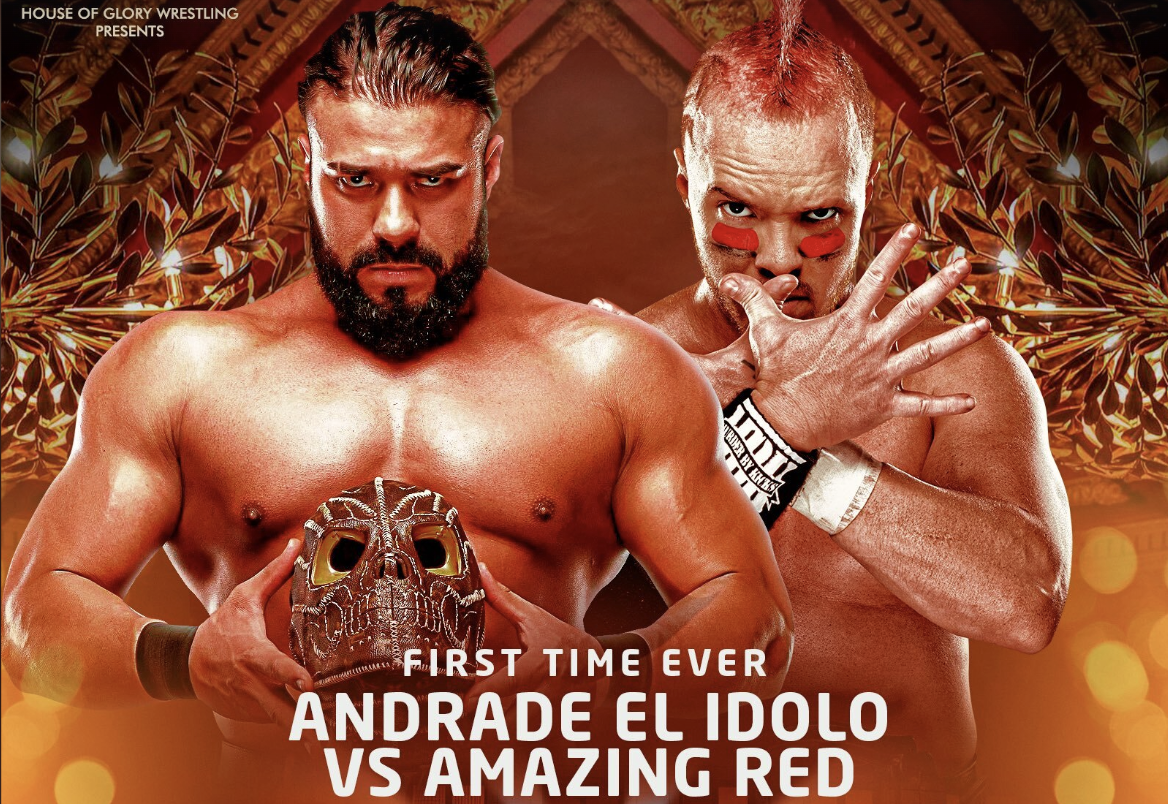Andrade El Idolo vs. Amazing Red Announced For HOG City Of Angels
