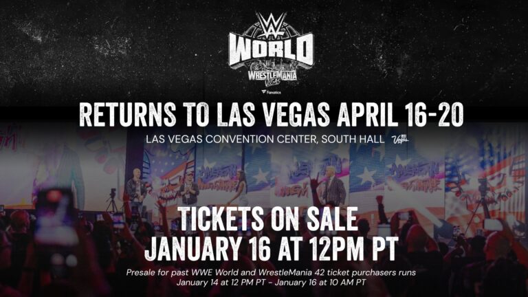 WWE World Convention Returning For WrestleMania 42 In Las Vegas