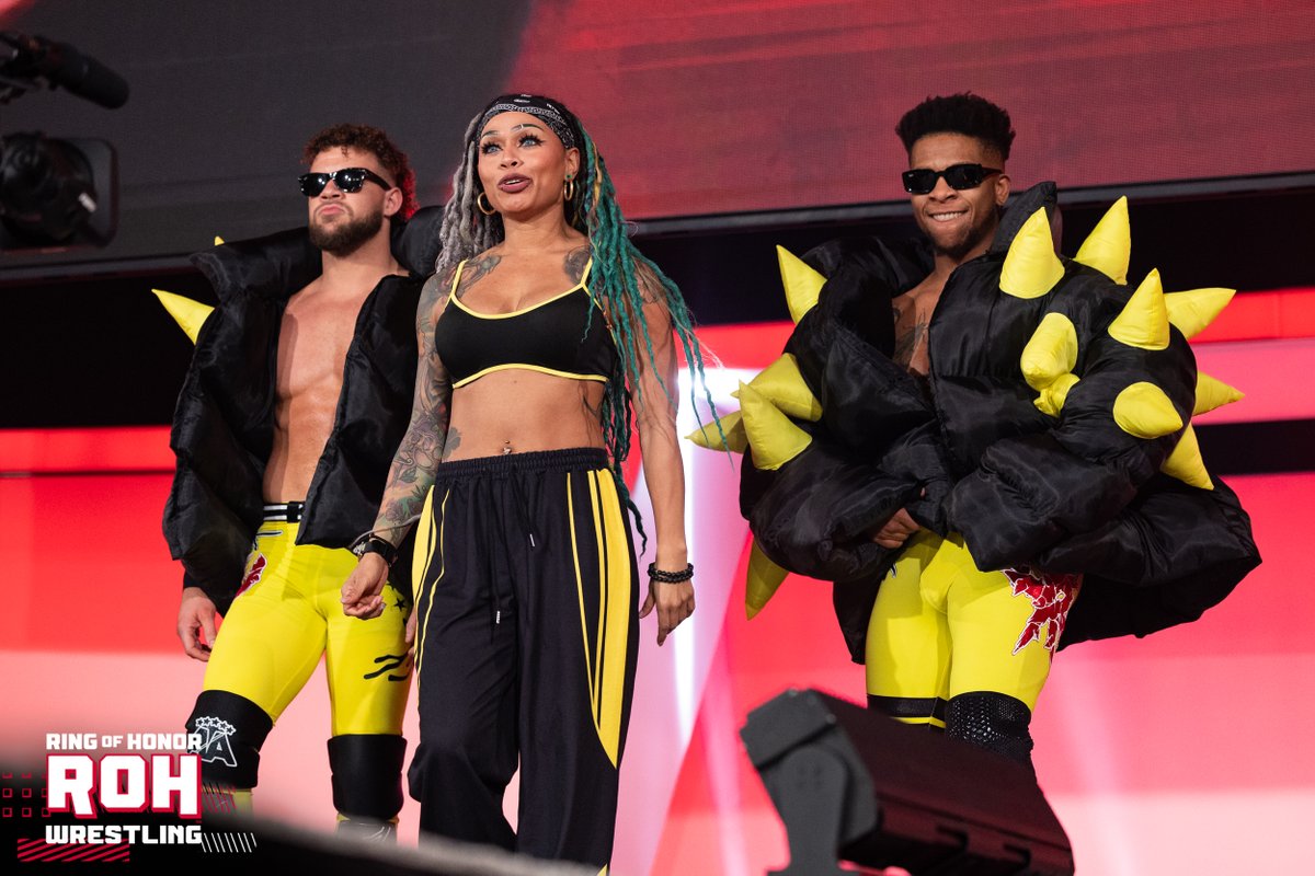 Lacey Lane Aligns With CRU On ROH TV