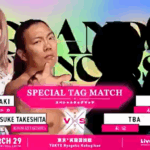 Konosuke Takeshita & Yuka Sakazaki Teaming Up At TJPW Grand Princess 2026