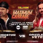 Eddie Kingston & Ortiz Vs. Grizzled Young Veterans Set For AEW Collision Maximum Carnage