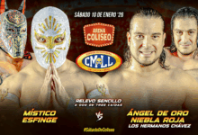 CMLL Sábado De Coliseo Results (1/10/2026): Místico & Esfinge vs. Hermanos Chávez, More