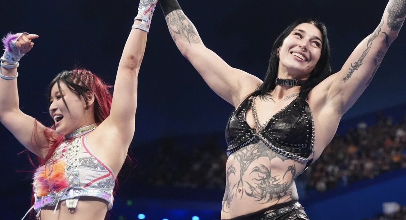 Rhea Ripley And IYO SKY Officially Listed As RHIYO On WWE Roster Page