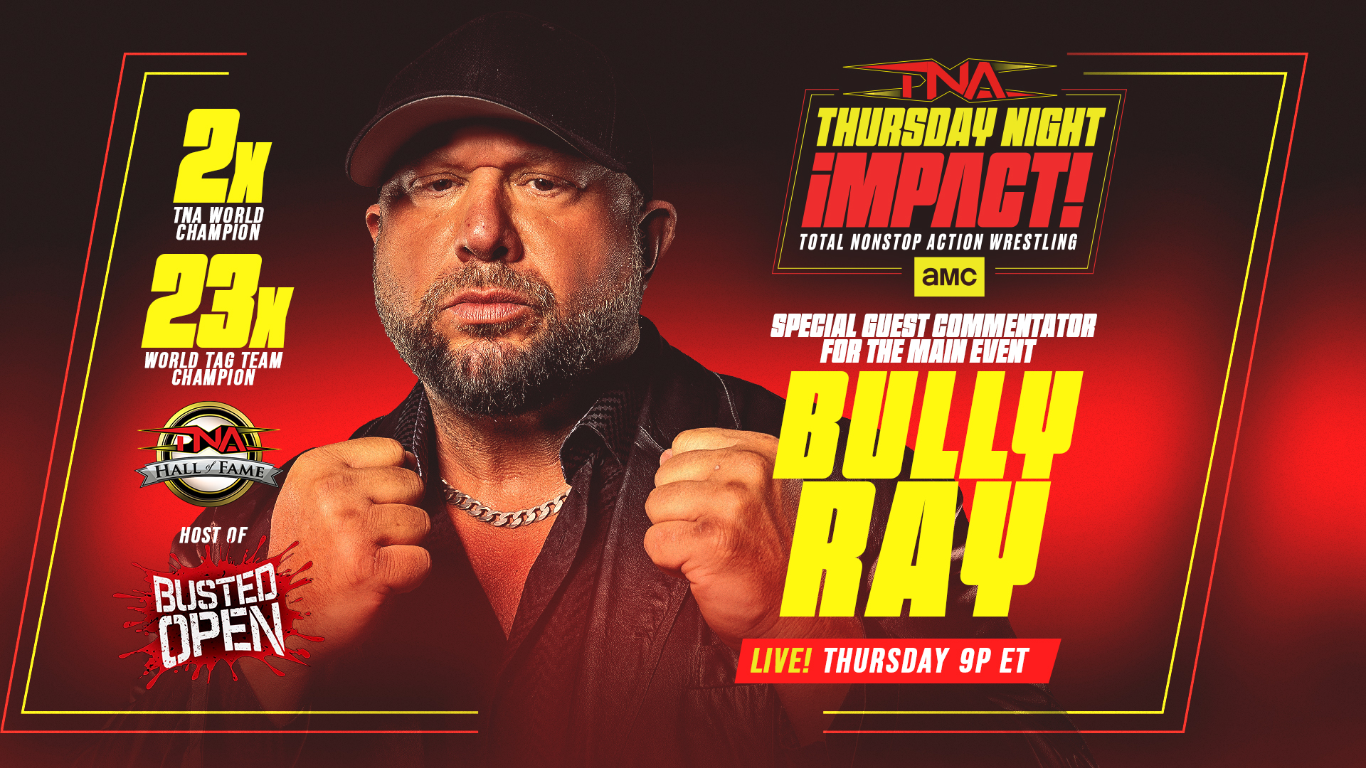 Bully Ray To Serve As Guest Commentator At TNA iMPACT! On AMC Premiere