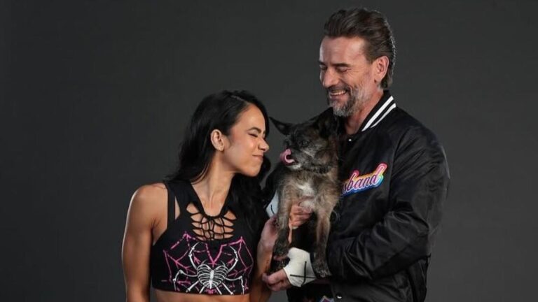 AJ Lee Shares Post About The Passing Of Her & CM Punk’s Dog Larry