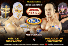 CMLL Martes de Arena Mexico Results (1/13/2026)