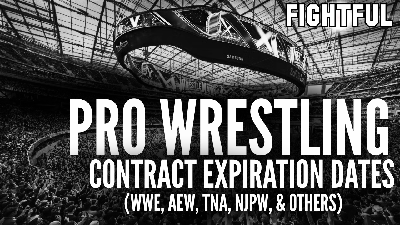 Wrestling Contract Expiration Dates: WWE, AEW, NJPW, TNA, Misc.