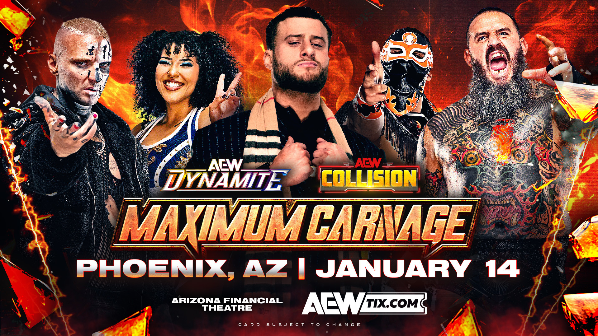 aew collision maximum carnage