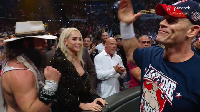 elijah, john cena, michelle mccool, kurt angle