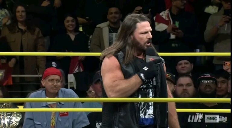 AJ Styles Starts Off TNA iMPACT On AMC Debut Show