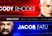 cody rhodes jacob fatu wwe saturday night's main event
