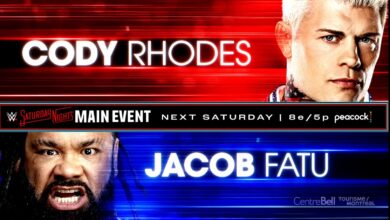 cody rhodes jacob fatu wwe saturday night's main event