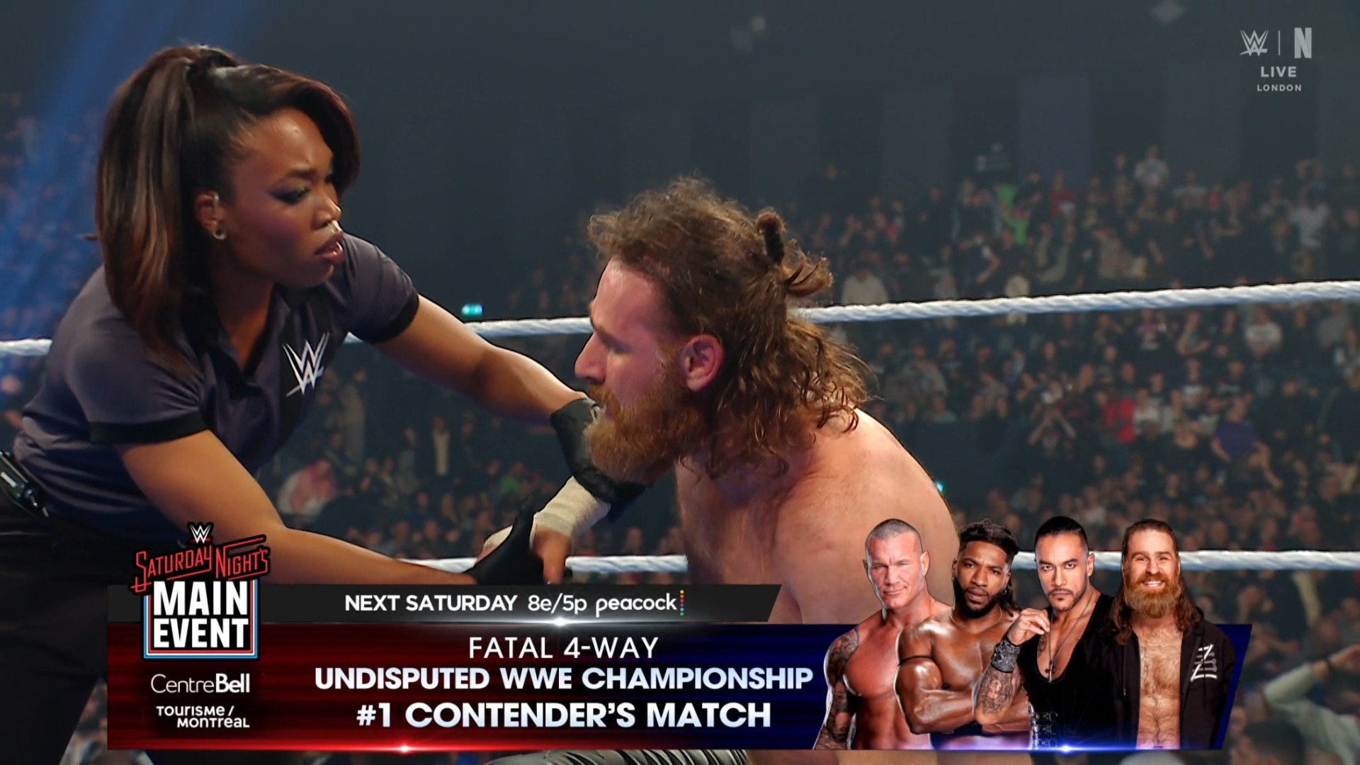 Four-Way Number One Contenders Match Set For WWE Saturday Night’s Main Event