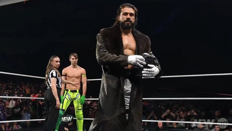 Andrade Wins First AEW Match Since Return On AEW Collision