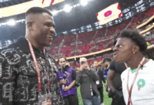 Francis Ngannou ishowspeed