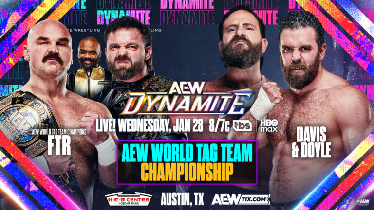 Jake Doyle & Mark Davis Challenging FTR For AEW World Tag Team Titles On 1/28 Dynamite