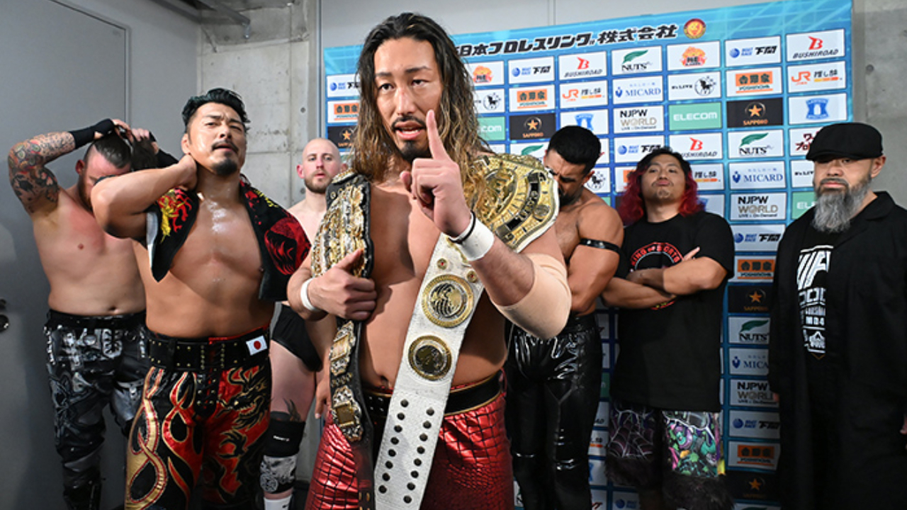 unbound company, gedo, hiromu takahashi, drilla moloney, yota tsuji, gabe kidd, shingo takagi