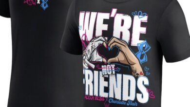 New Charlotte Flair x Alexa Bliss Fight Size