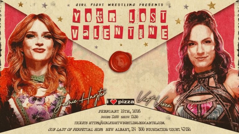 Jamie Hayter vs. Vert Vixen Announced For Girl Fight Wrestling’s February 15th Show