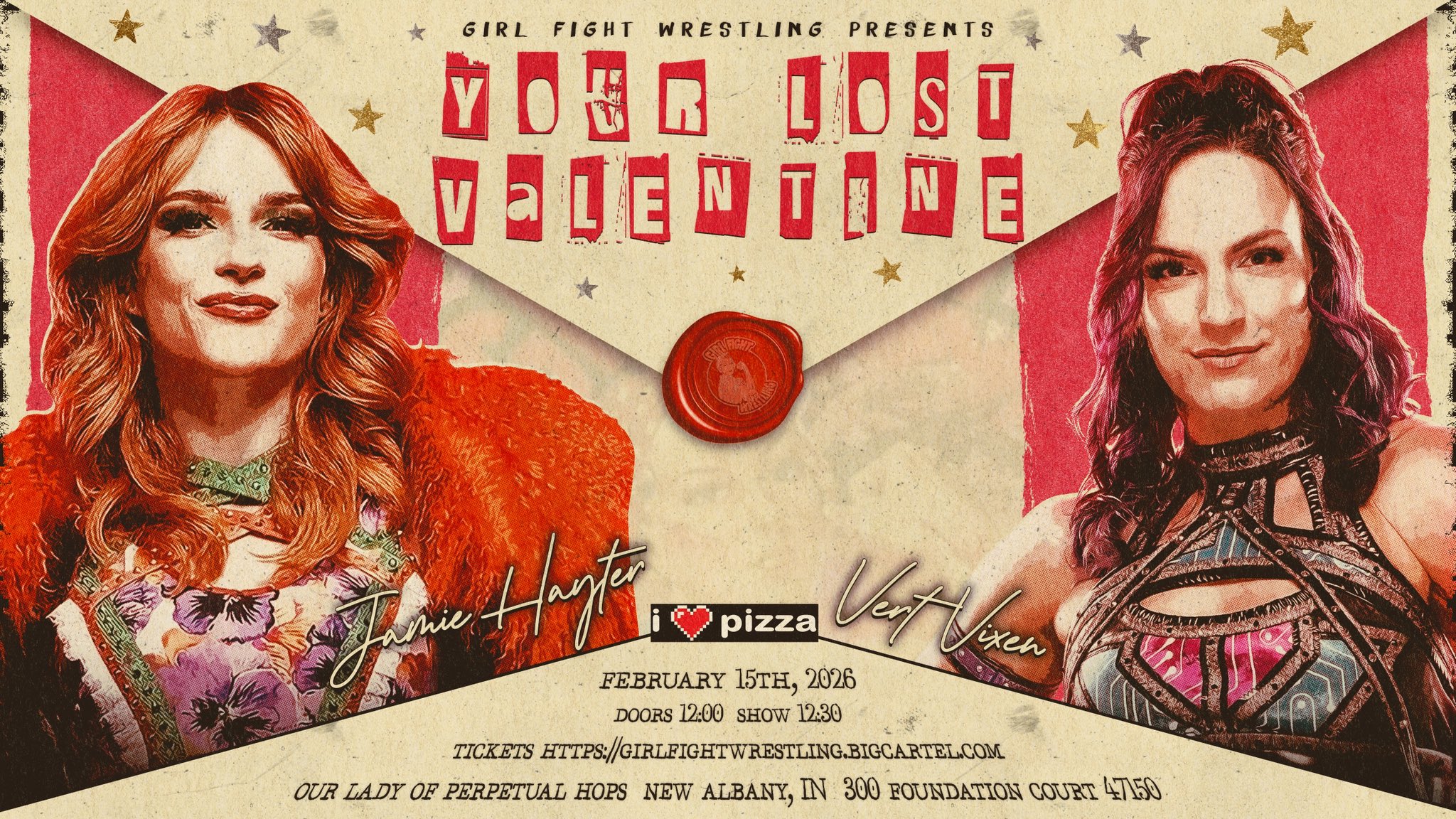 jamie hayter, vert vixen